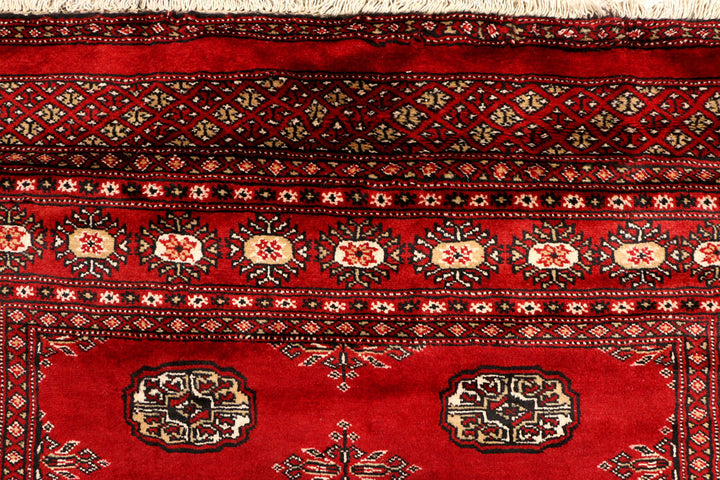 Firebrick Bokhara 4' 6 x 7' 3 - No. 38951 - ALRUG Rug Store