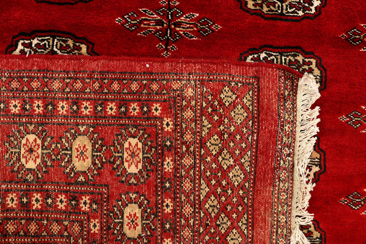 Firebrick Bokhara 4' 6 x 7' 3 - No. 38951 - ALRUG Rug Store