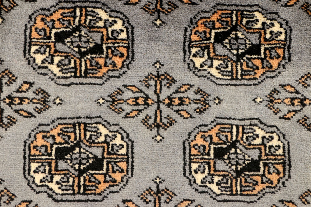 Grey Bokhara 2' 6 x 15' 8 - No. 38956 - ALRUG Rug Store