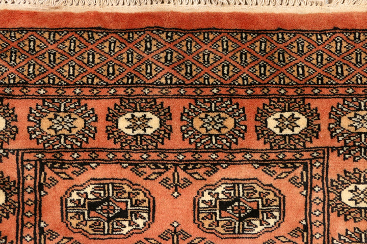Dark Salmon Bokhara 2' 7 x 15' 3 - No. 38958 - ALRUG Rug Store