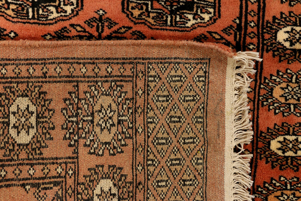 Dark Salmon Bokhara 2' 7 x 15' 3 - No. 38958 - ALRUG Rug Store