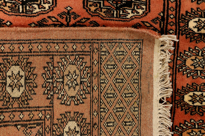 Dark Salmon Bokhara 2' 7 x 15' 3 - No. 38958 - ALRUG Rug Store