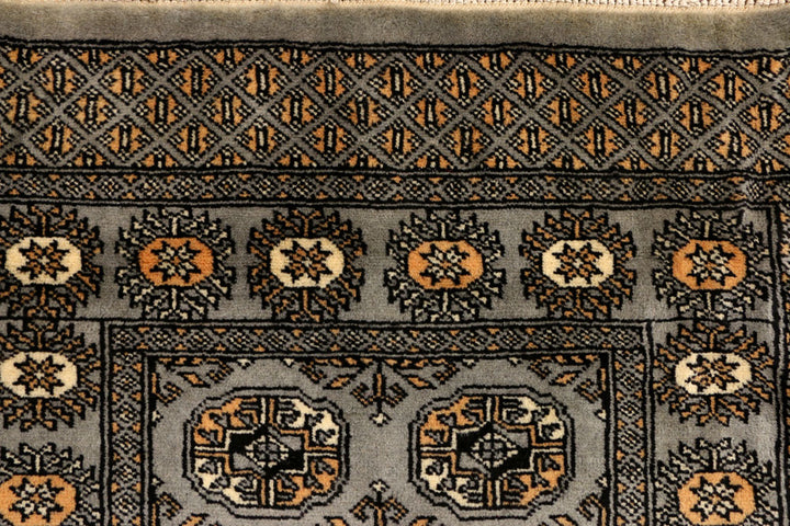 Grey Bokhara 2' 6 x 15' 5 - No. 38960 - ALRUG Rug Store