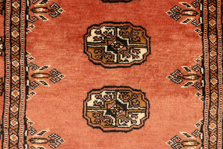 Coral Bokhara 2' 7 x 13' 7 - No. 38968 - ALRUG Rug Store
