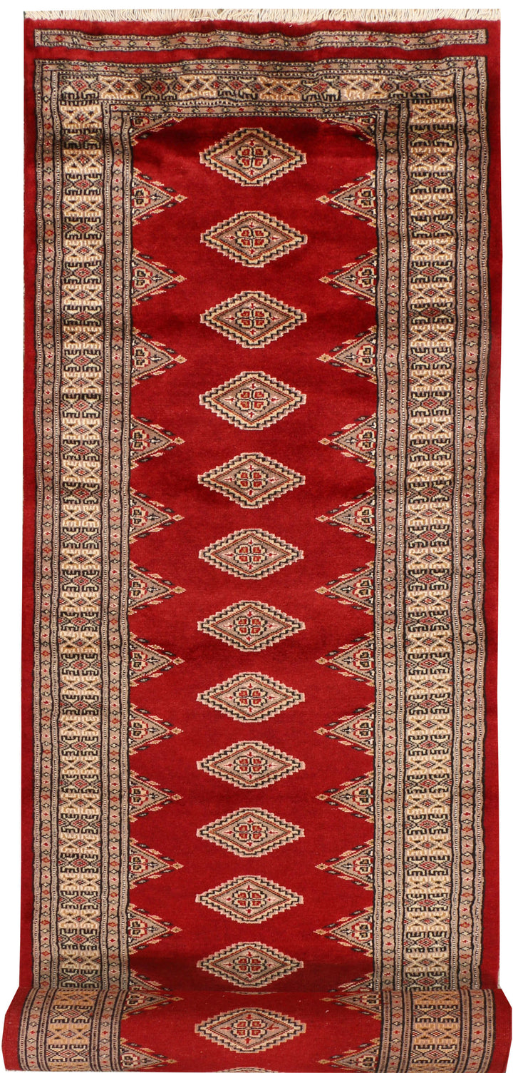 Firebrick Jaldar 2' 7 x 13' 3 - No. 39029 - ALRUG Rug Store