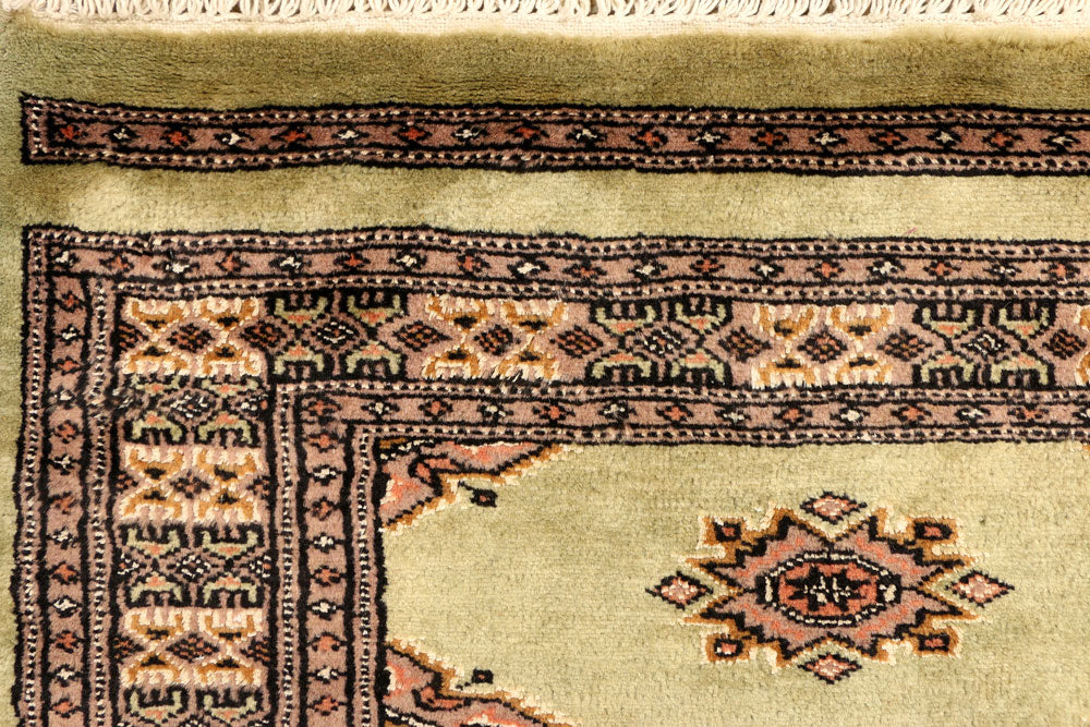 Dark Khaki Jaldar 2' 7 x 14' 3 - No. 39030 - ALRUG Rug Store
