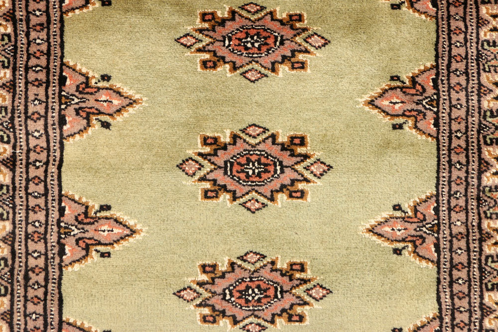 Dark Khaki Jaldar 2' 7 x 14' 3 - No. 39030 - ALRUG Rug Store