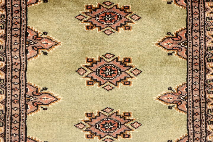 Dark Khaki Jaldar 2' 7 x 14' 3 - No. 39030 - ALRUG Rug Store