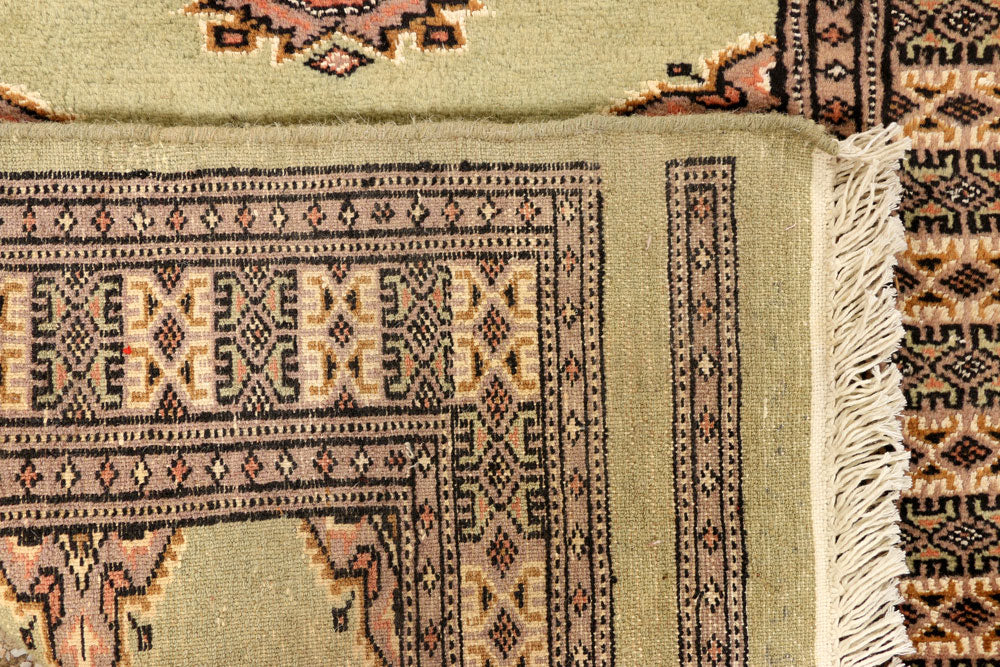 Dark Khaki Jaldar 2' 7 x 14' 3 - No. 39030 - ALRUG Rug Store