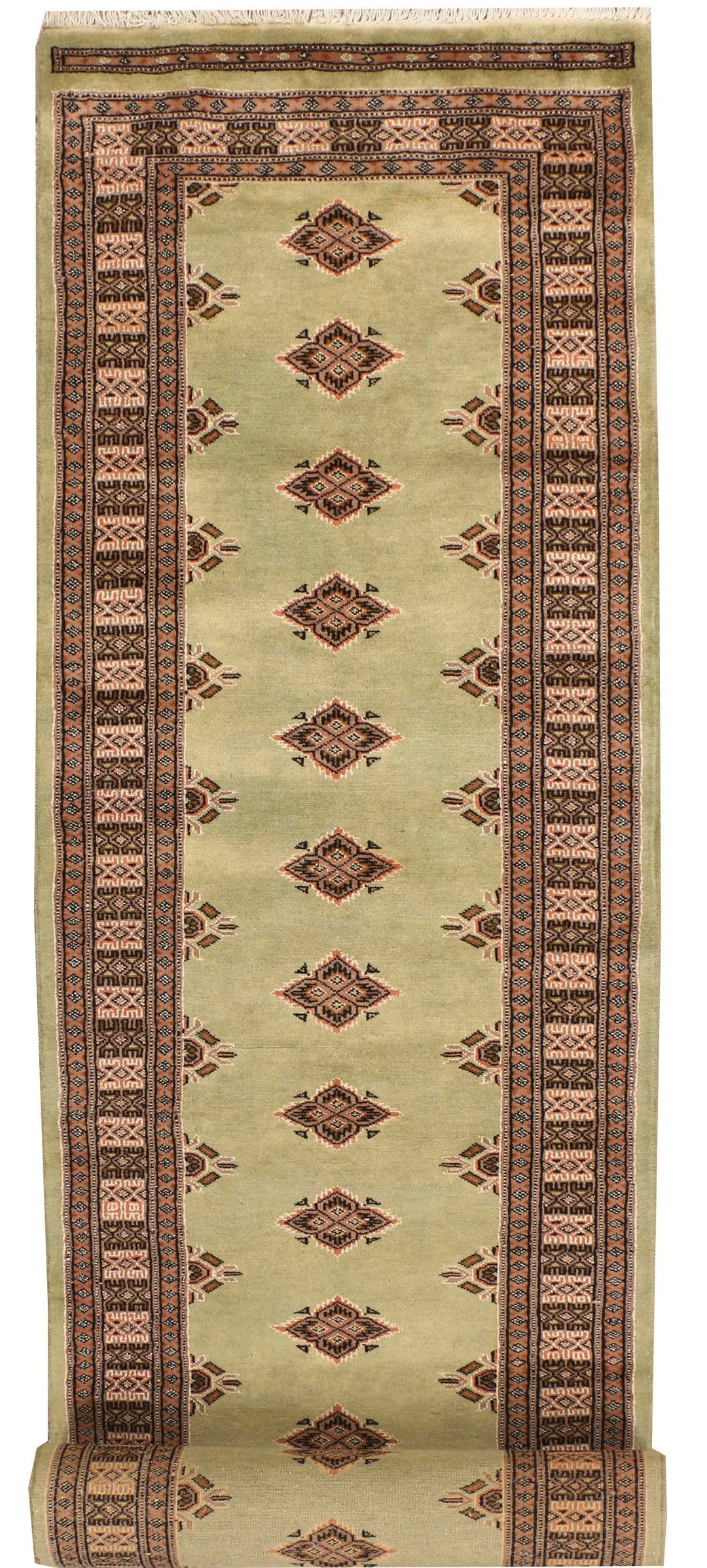 Dark Khaki Jaldar 2' 6 x 13' 11 - No. 39034 - ALRUG Rug Store