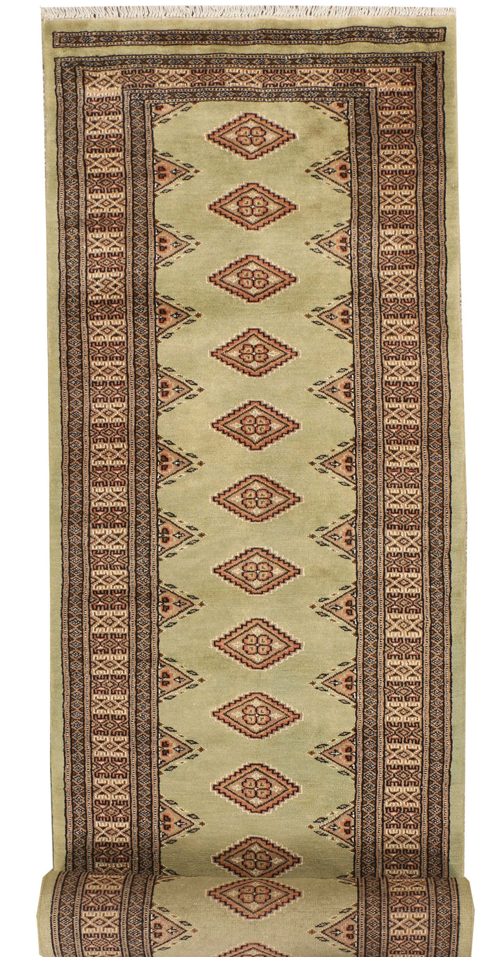 Dark Khaki Jaldar 2' 8 x 14' 1 - No. 39038 - ALRUG Rug Store