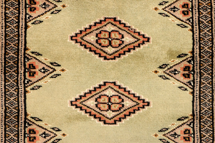 Dark Khaki Jaldar 2' 9 x 14' 5 - No. 39040 - ALRUG Rug Store