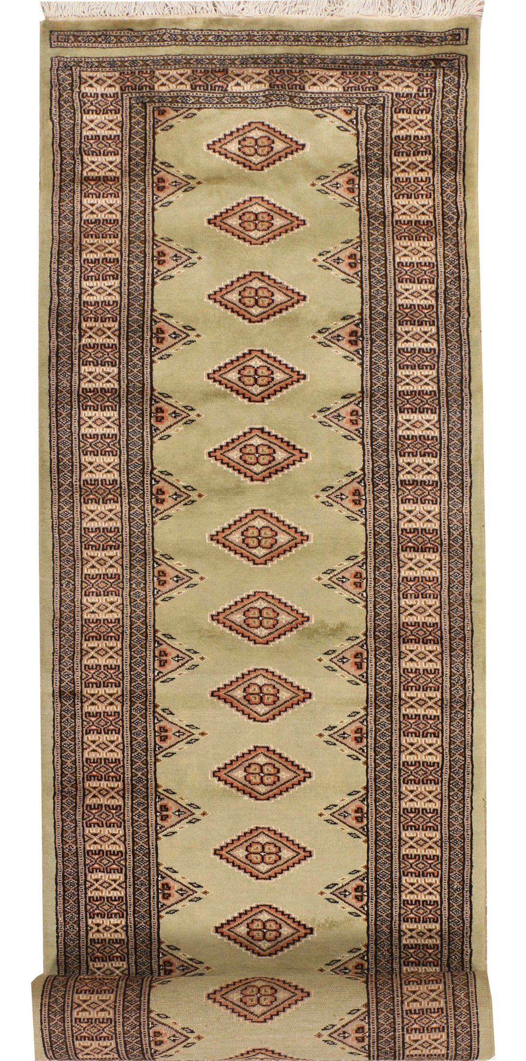 Dark Khaki Jaldar 2' 9 x 14' 5 - No. 39040 - ALRUG Rug Store