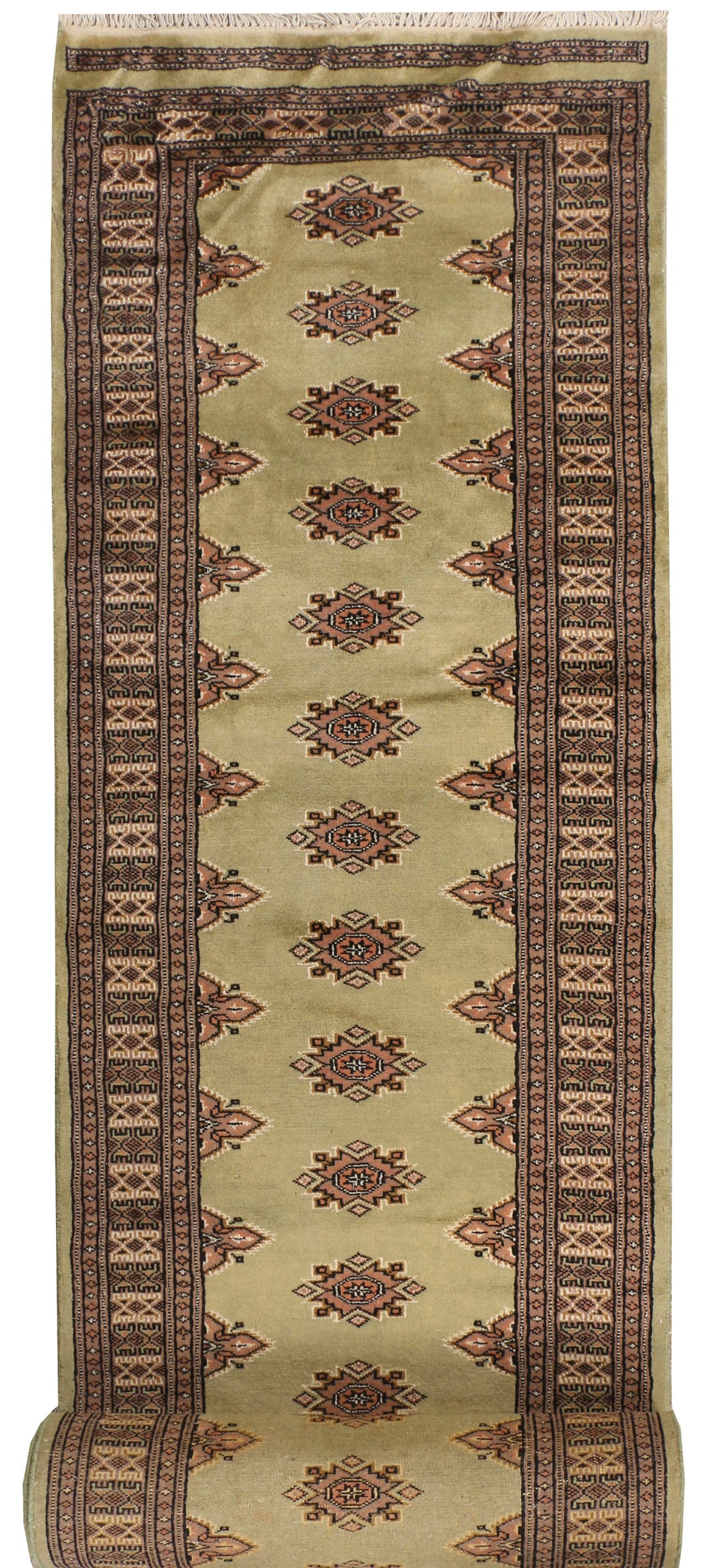 Dark Khaki Jaldar 2' 7 x 19' 3 - No. 39044 - ALRUG Rug Store