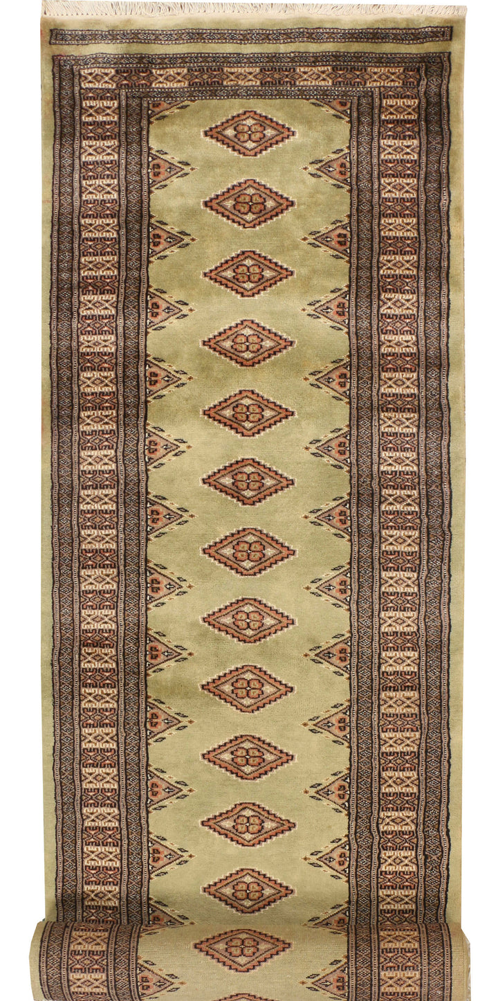 Dark Khaki Jaldar 2' 8 x 13' 11 - No. 39046 - ALRUG Rug Store