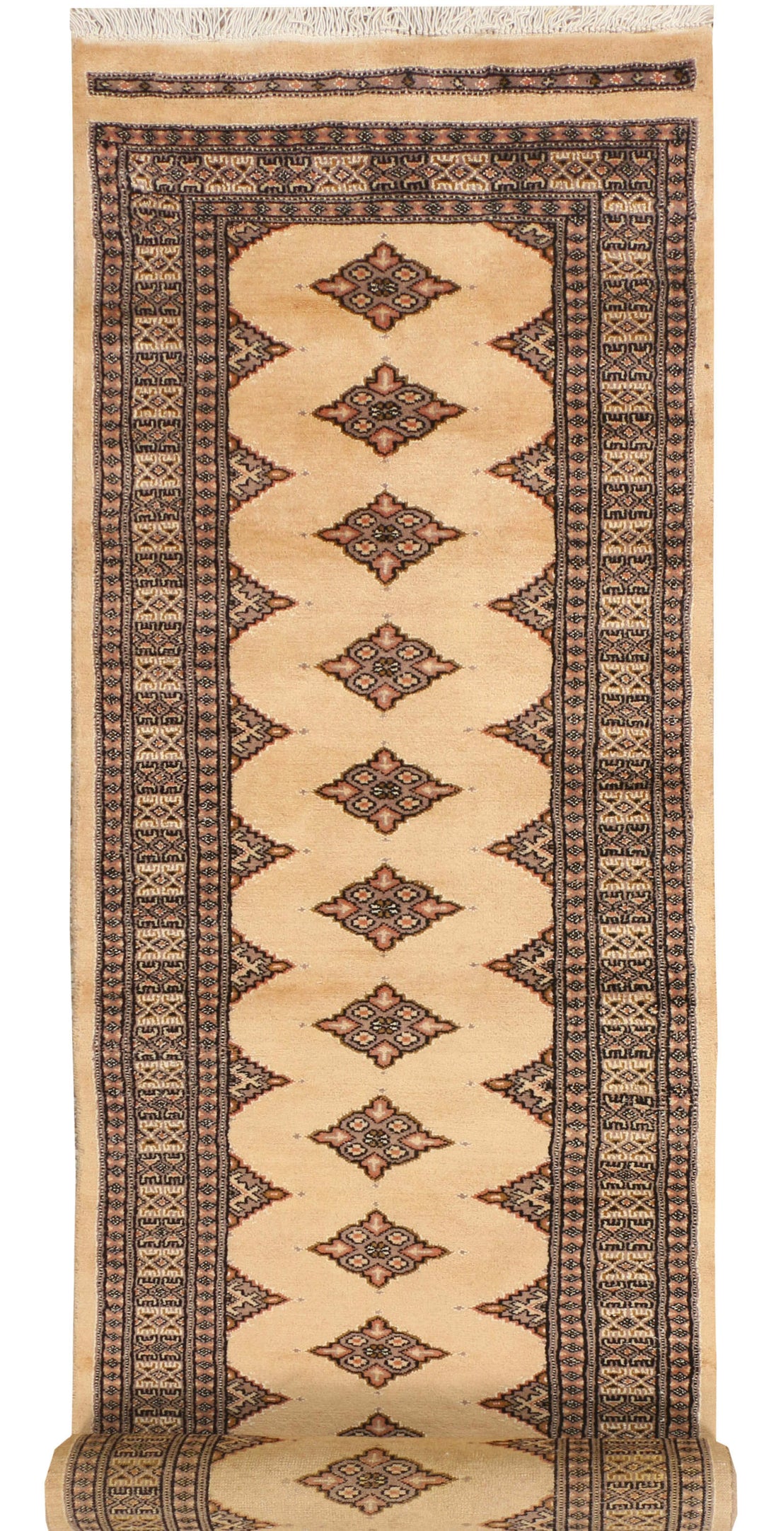Navajo White Jaldar 2' 5 x 13' 6 - No. 39047 - ALRUG Rug Store