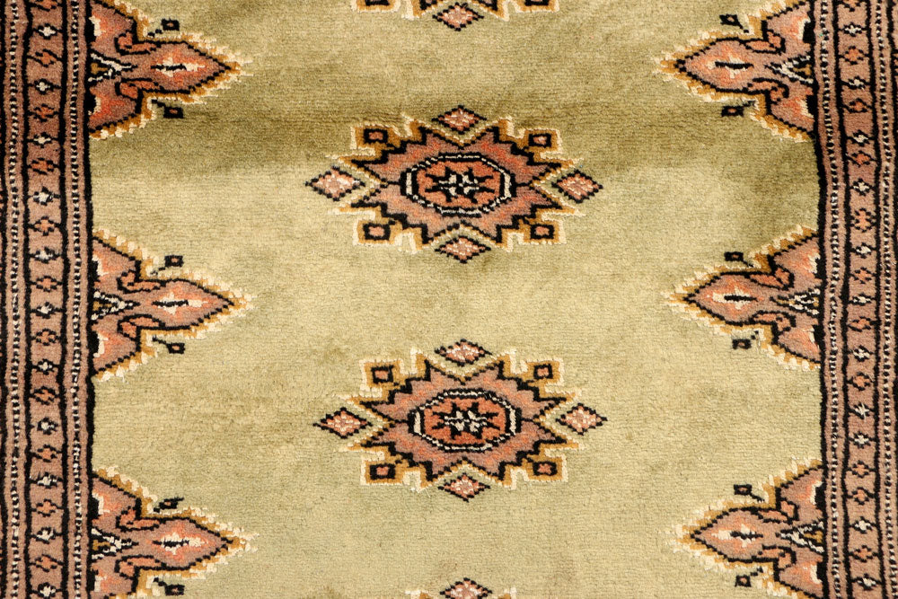 Dark Khaki Jaldar 2' 7 x 13' 10 - No. 39050 - ALRUG Rug Store