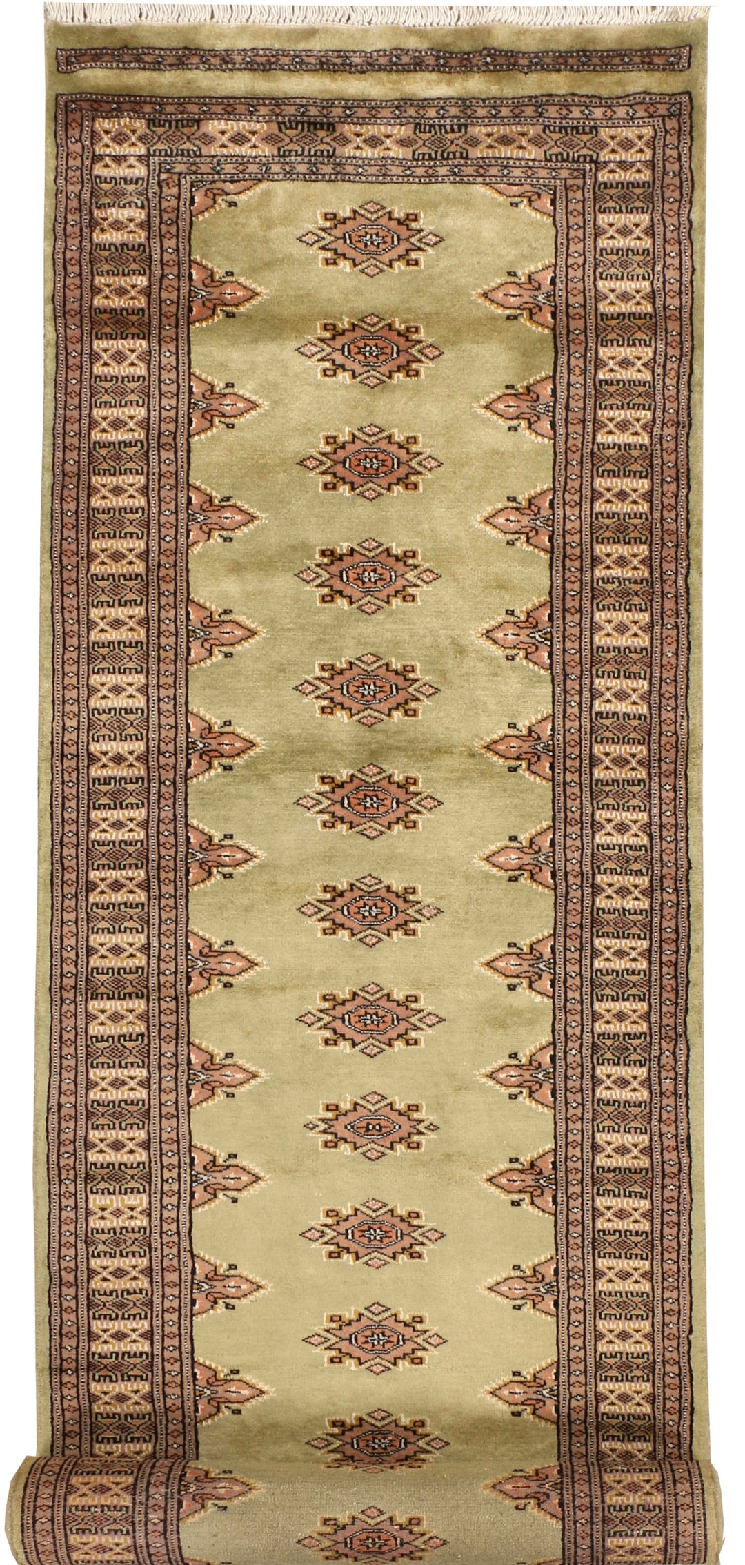 Dark Khaki Jaldar 2' 7 x 13' 10 - No. 39050 - ALRUG Rug Store