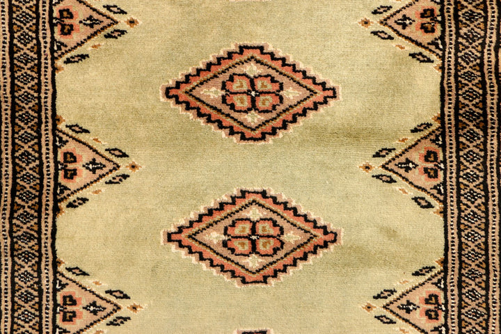 Dark Khaki Jaldar 2' 7 x 14' 8 - No. 39052 - ALRUG Rug Store