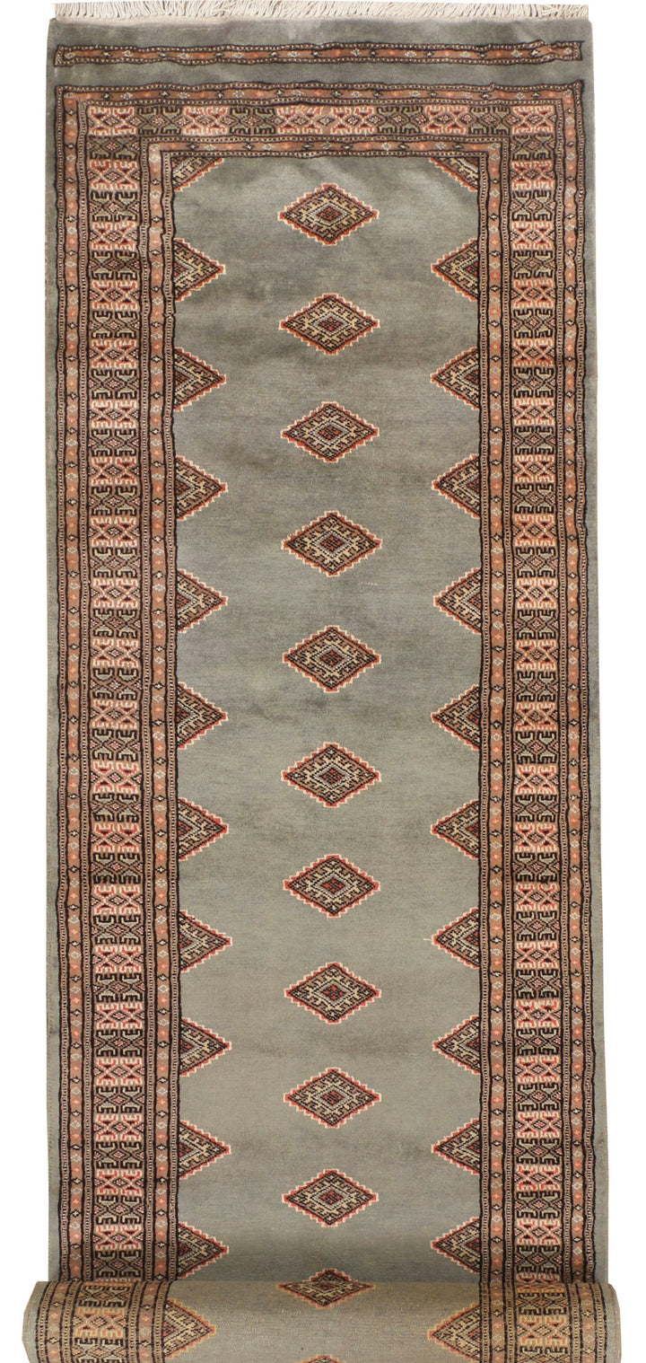 Dark Grey Jaldar 2' 6 x 12' 7 - No. 39054 - ALRUG Rug Store