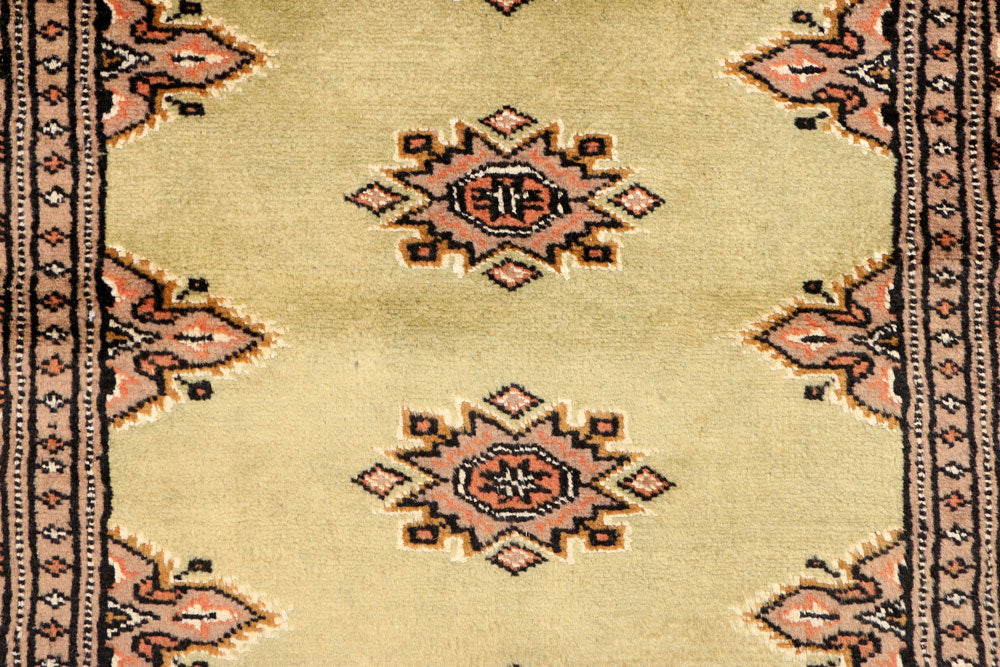 Dark Khaki Jaldar 2' 7 x 14' 2 - No. 39056 - ALRUG Rug Store