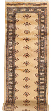 Navajo White Jaldar 2' 7 x 13' - No. 39059 - ALRUG Rug Store