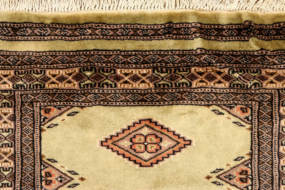 Dark Khaki Jaldar 2' 7 x 13' 7 - No. 39060 - ALRUG Rug Store