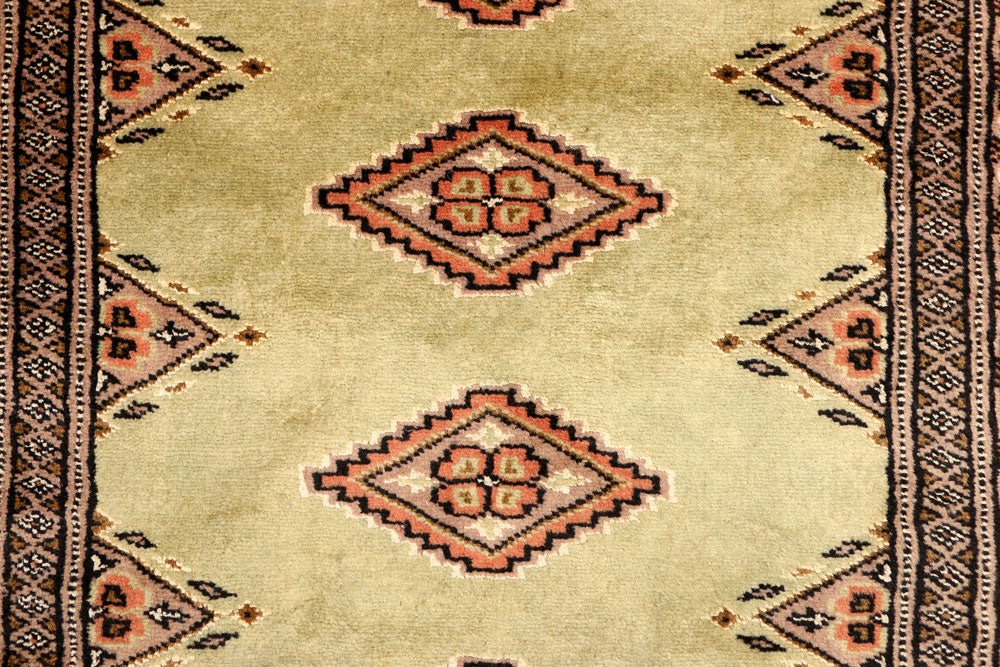 Dark Khaki Jaldar 2' 7 x 13' 7 - No. 39060 - ALRUG Rug Store