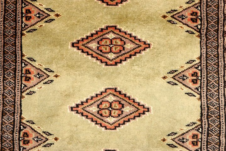 Dark Khaki Jaldar 2' 7 x 13' 7 - No. 39060 - ALRUG Rug Store
