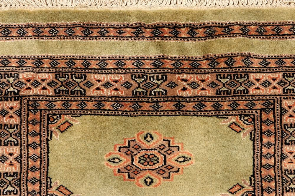 Dark Khaki Jaldar 2' 7 x 13' 7 - No. 39062 - ALRUG Rug Store