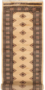 Navajo White Jaldar 2' 7 x 12' 10 - No. 39063 - ALRUG Rug Store