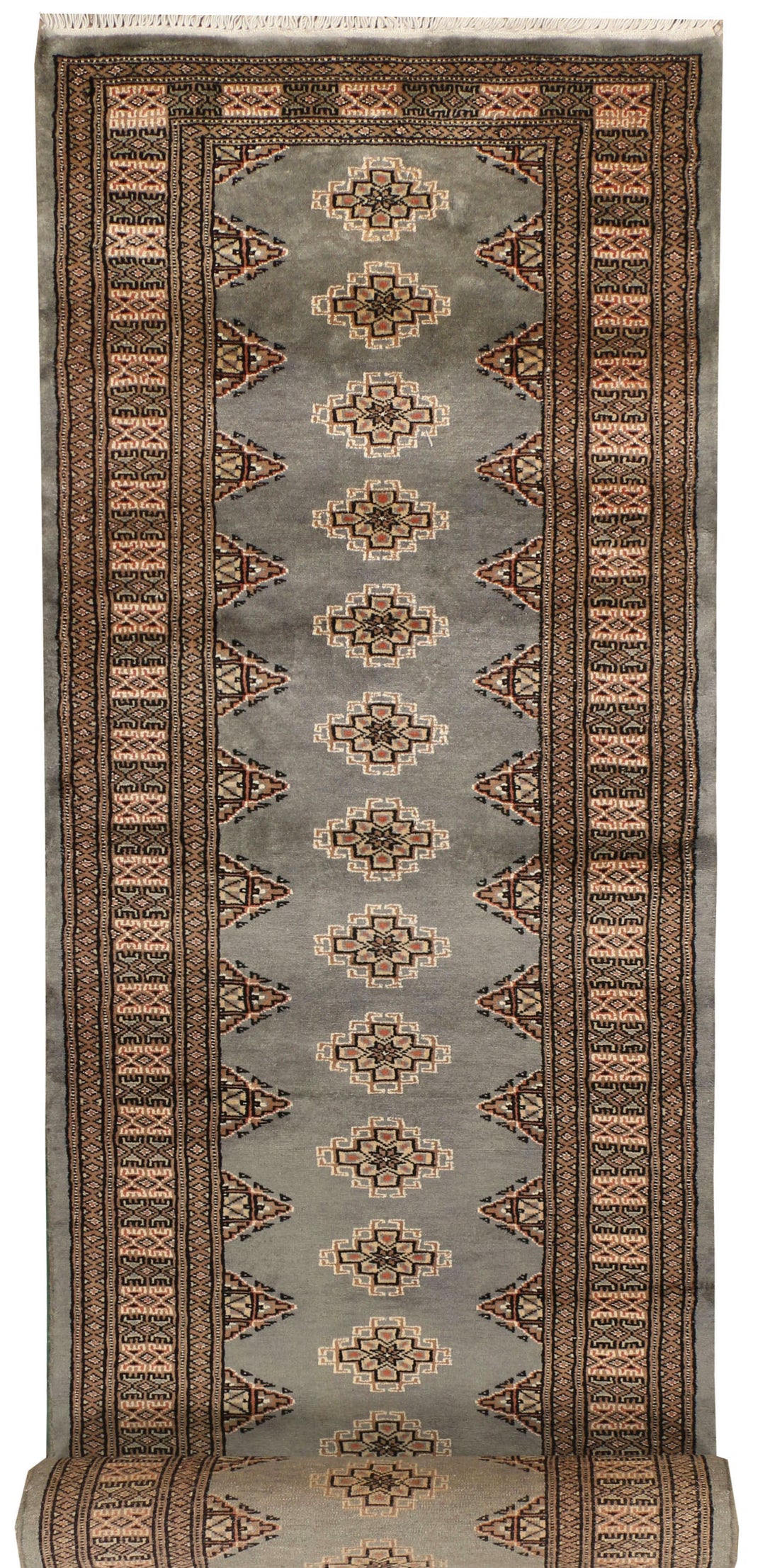 Dark Grey Jaldar 2' 6 x 13' 10 - No. 39065 - ALRUG Rug Store