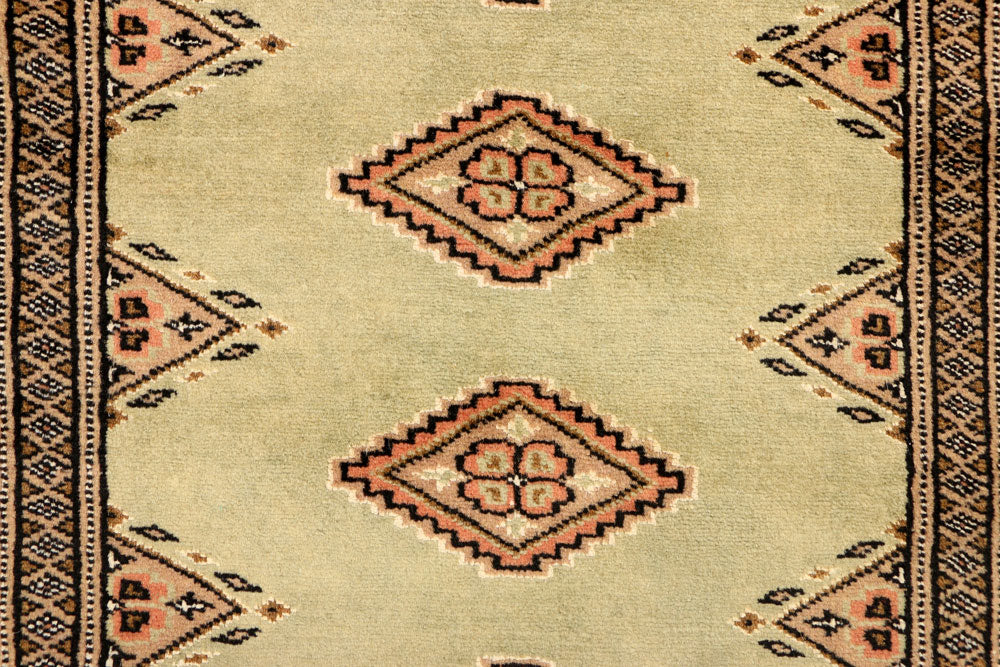 Dark Khaki Jaldar 2' 7 x 14' 2 - No. 39067 - ALRUG Rug Store