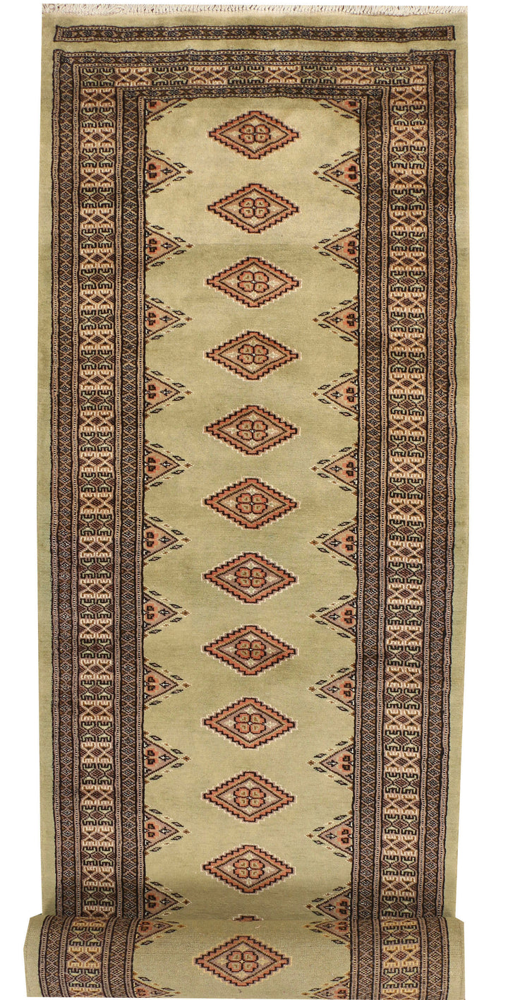 Dark Khaki Jaldar 2' 7 x 14' 2 - No. 39067 - ALRUG Rug Store