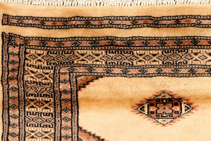 Navajo White Jaldar 2' 6 x 14' - No. 39069 - ALRUG Rug Store