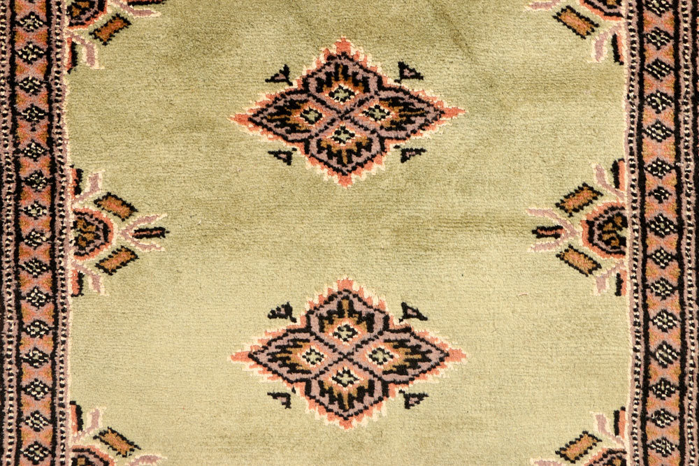 Dark Khaki Jaldar 2' 6 x 14' 2 - No. 39072 - ALRUG Rug Store