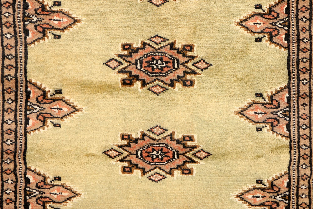 Dark Khaki Jaldar 2' 7 x 13' 10 - No. 39074 - ALRUG Rug Store
