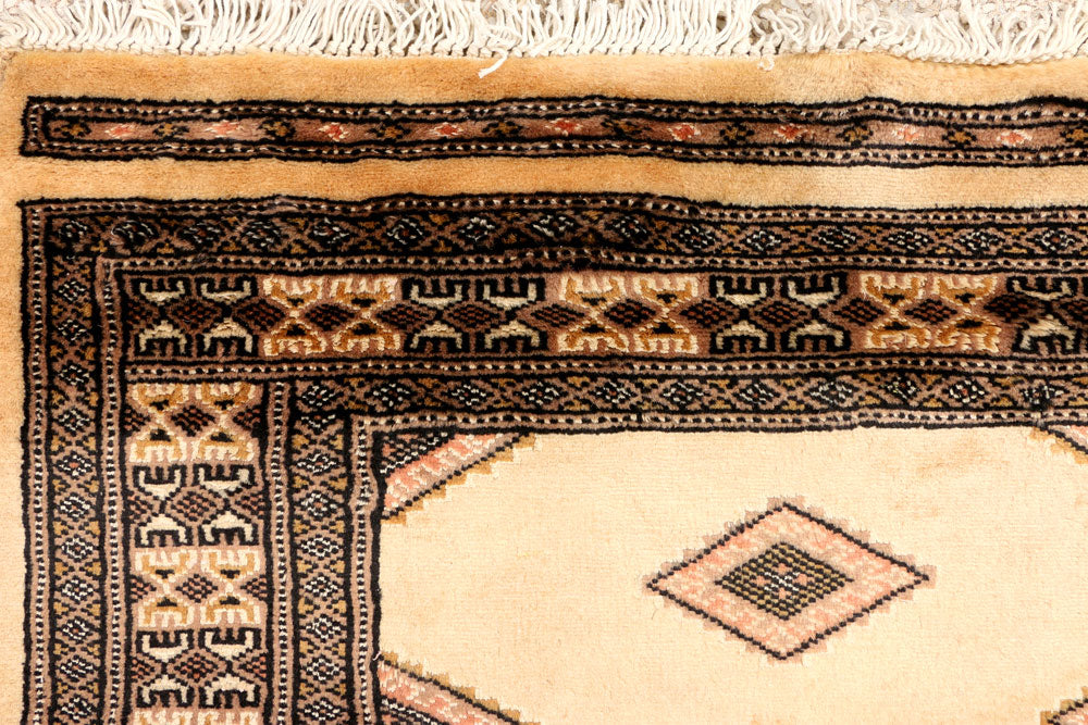 Navajo White Jaldar 2' 7 x 14' - No. 39076 - ALRUG Rug Store