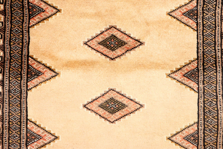 Navajo White Jaldar 2' 7 x 14' - No. 39076 - ALRUG Rug Store