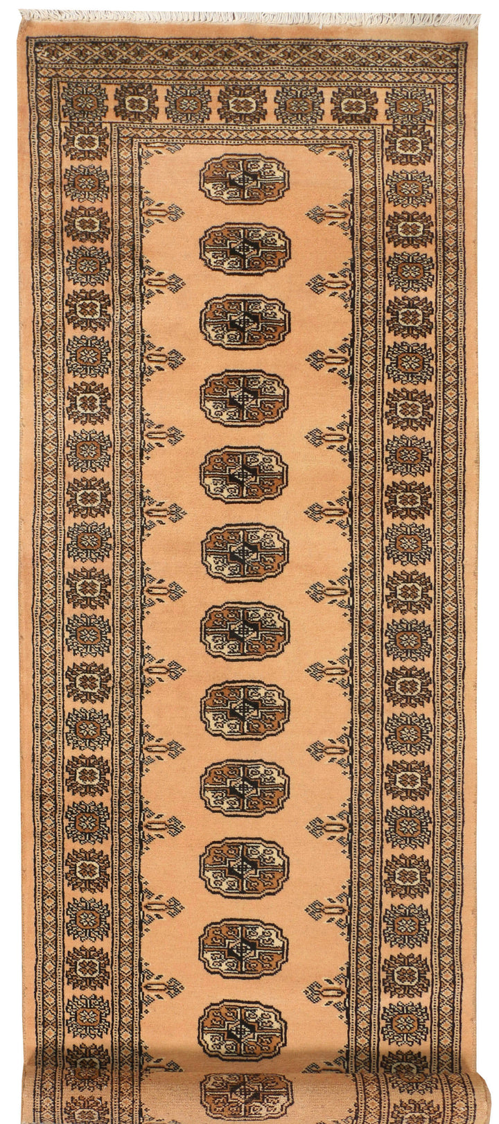 Navajo White Bokhara 2' 7 x 9' 11 - No. 39135 - ALRUG Rug Store