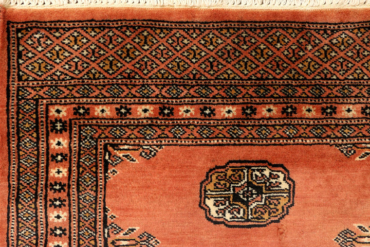 Coral Bokhara 2' 5 x 7' 10 - No. 39146 - ALRUG Rug Store