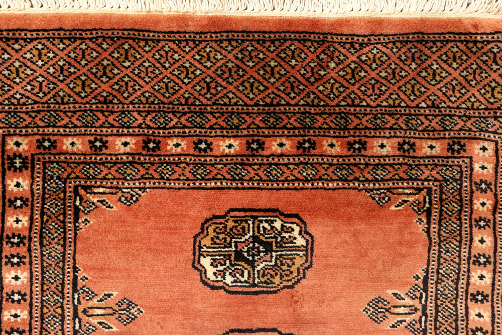 Coral Bokhara 2' 5 x 7' 10 - No. 39146 - ALRUG Rug Store