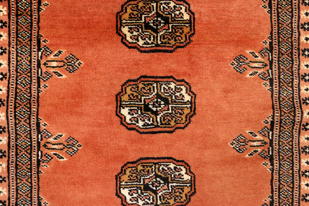 Coral Bokhara 2' 5 x 7' 10 - No. 39146 - ALRUG Rug Store