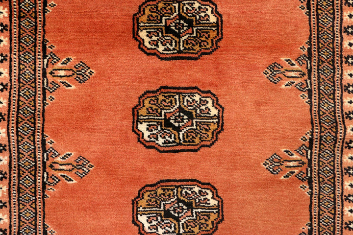 Coral Bokhara 2' 5 x 7' 10 - No. 39146 - ALRUG Rug Store