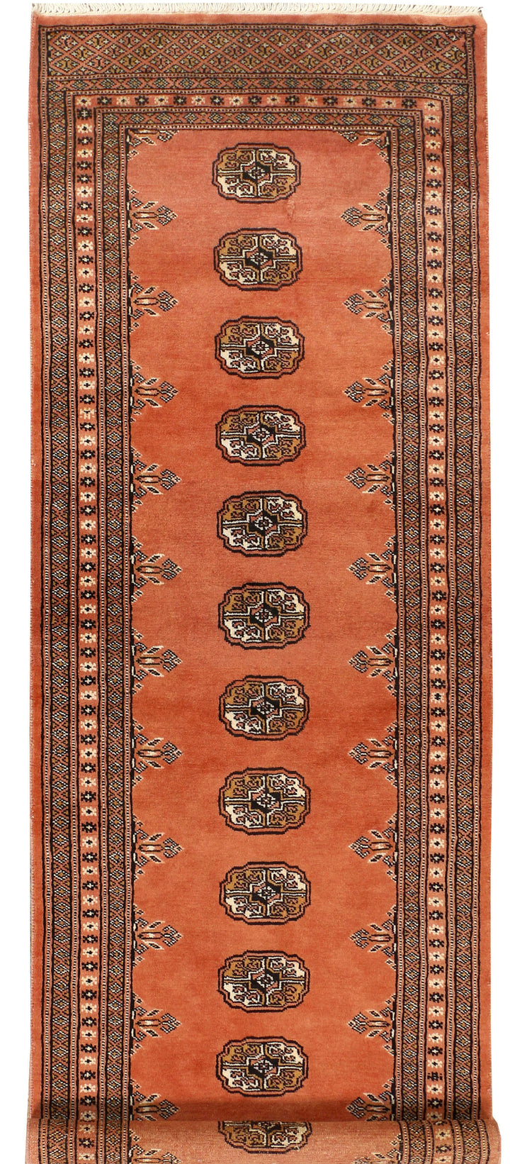 Coral Bokhara 2' 5 x 7' 10 - No. 39146 - ALRUG Rug Store
