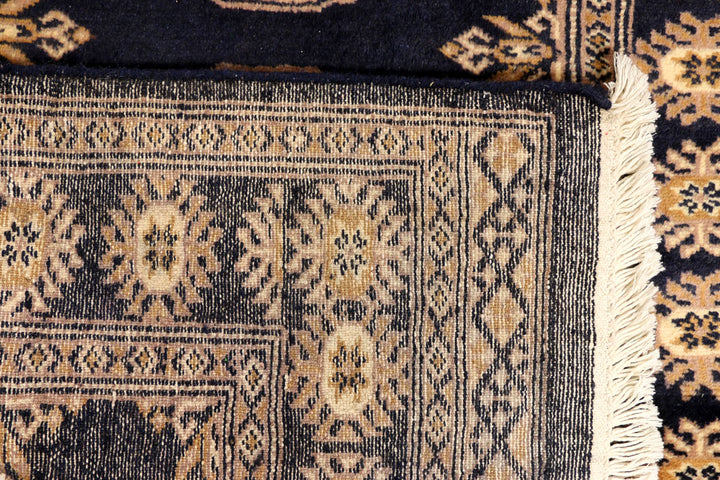 Midnight Blue Bokhara 2' 7 x 9' 3 - No. 39151 - ALRUG Rug Store