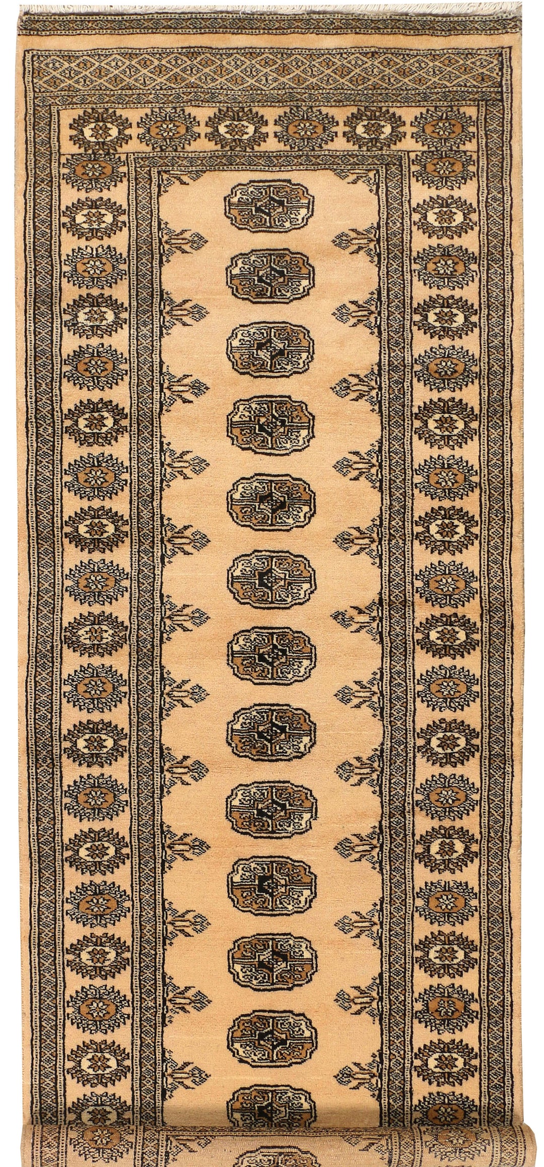 Navajo White Bokhara 2' 8 x 7' 7 - No. 39155 - ALRUG Rug Store