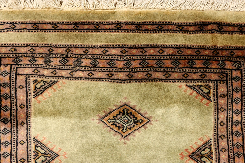 Dark Khaki Jaldar 2' 4 x 10' 6 - No. 39276 - ALRUG Rug Store