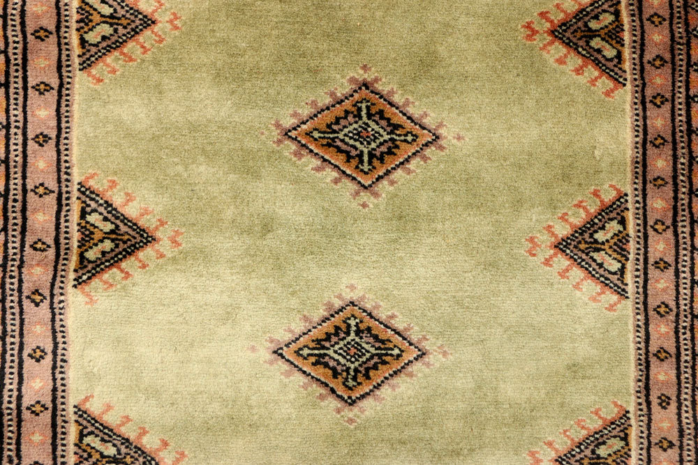 Dark Khaki Jaldar 2' 4 x 10' 6 - No. 39276 - ALRUG Rug Store