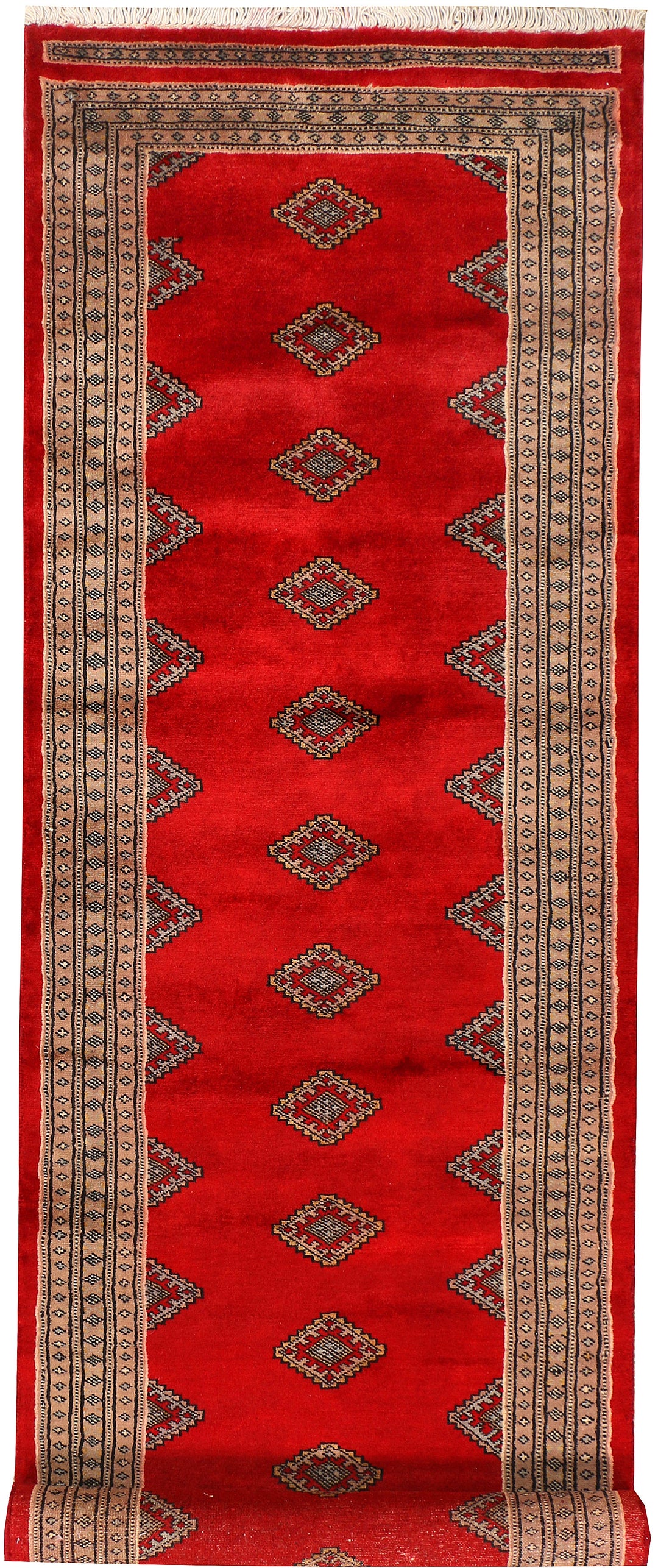 Red Jaldar 2' 5 x 9' 5 - No. 39290 - ALRUG Rug Store